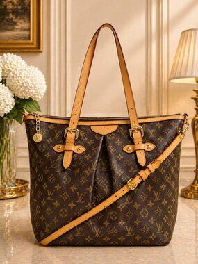 Authentic Louis Vuitton Palermo GM Monogram Tote Bag